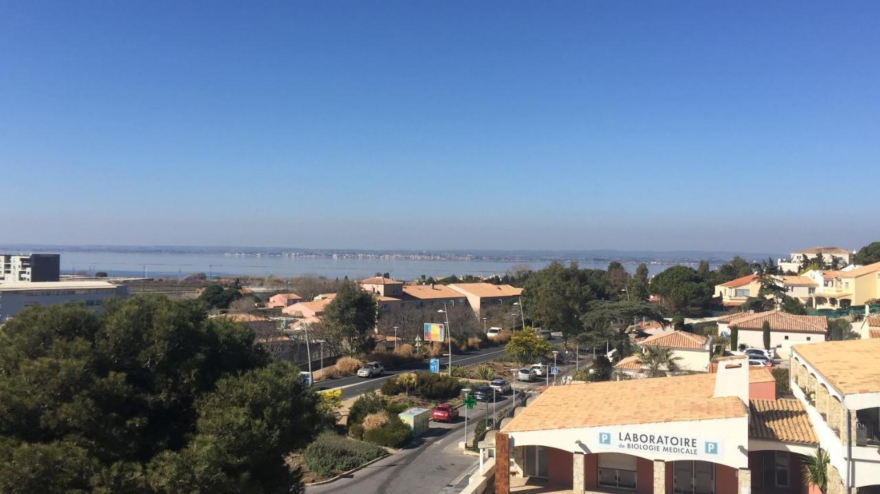 Vue Imprenable Mer Et Etang Appartement Sète Buitenkant foto